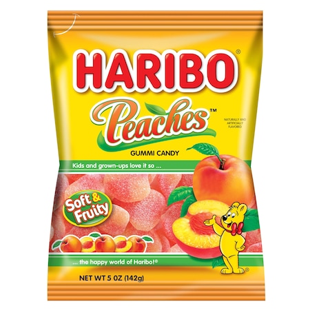Haribo Haribo Peaches 5 oz., PK12 38085